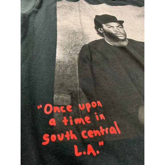 Boyz N The Hood Womens Small Black Ice Cube Long Sleeve Shirt Once Upon A Time - Picture 6 of 9